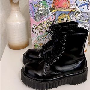 Jeffery Campbell Combat Boots